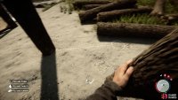 Don’t place a log in the default snapped position.