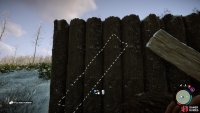 You can place another log next to the first gate to create a double gate.