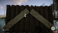 You can open each gate door separately.