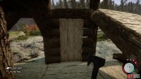 The door will open and close as you walk through it.