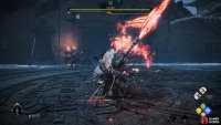 Lu Bu will often perform multiple-hit combos while his weapon is on fire. Fortunately you can stop this by sealing it with Water Spells.