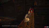 Jump onto the thin wall and follow it to your left to find the shell.