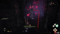 Follow the hallway past the statues and take a left into the next room.