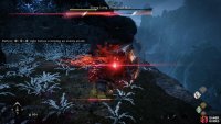 You can see that the Spirit bar is almost entirely depleted for the boss here.