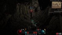 to find the first statue in the cave.