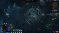 but he can also spawn swarms of them, erupting from bursts of necromantic energy.