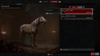 and you’ll unlock a horse. More mounts and barding can be purchased at Stable Masters throughout Sanctuary.