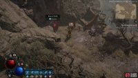 Jump over a stream to find a campsite - the Lilith Statue is near a cliff.