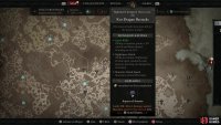 The Nightmare Dungeon can be identified on the map, as well as various relevant stats.