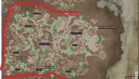 Here is a Diablo 4 Lilith Statue Map for Fractured Peaks.