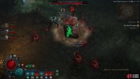 Dodge away from the projectiles