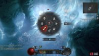 At the first brazier, select the “Help” emote to continue on.