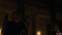 to find the second medallion hanging behind a pillar.