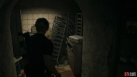 to find the briefcase sitting in the corner.