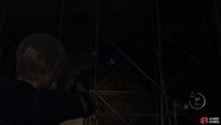 to find the medallion sitting behind the scaffolding. 