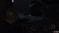 to find the medallion sitting on the cliff.