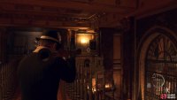 Aim the Rocket Launcher just above the lever, and shoot just as you’re past the second pillar (to your right).