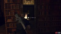 The Lock Box can be found opposite to the Clock shortcut you made earlier with Ashley.