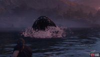Aim for the mouth when the monster is charging you.