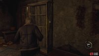 You can push the bookcase to barricade the window.