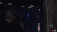 You&rsquo;ll see the blue medallion just to your right inside.