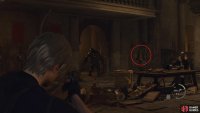 Shoot the golden bells to attract the Garrador to them and expose their backs.