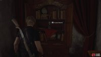 Take the Crystal Marble from the cabinet after opening the combination lock.