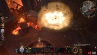destroy a cave-in,