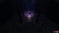 Look at the floor near the altar at the beginning of the trial to find a map guiding you through.
