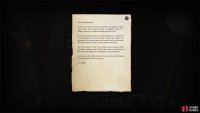 The letters will detail a bit about what specific characters have been up to since you last met.