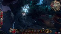 When singing the sword grants a buff similar to Bless, and while shrieking it inflicts a debuff similar to Bane.