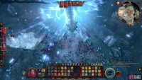 When Ansur is midair during the Gather Power phase.