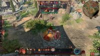 Arfur will set his mercenaries on you when you confront him about the toys. Take out the Mage and Bard first.