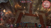 Set your party up like this, with the lower AC members on either side of the door. Make sure you disarm the traps first!