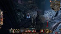 In the west of Yurgir’s Lair is some ledges you can jump down, this will lead to a wall to climb.