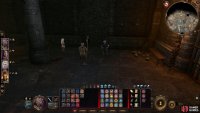 Throw him any bludgeoning weapon you don’t need or his hammer, and he will wait for guards to pass, then start whacking the wall down.