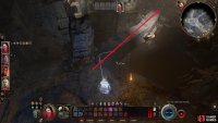 Head across the fallen pillar and go through the archway in the north.