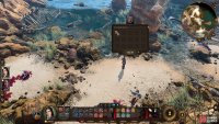 You can find the Thieves’ Tools in a barrel in the sea to the right of the Ancient Door.