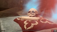 You can obtain the Black Mass Scroll by passing the checks when interacting with the Vellioth Bones. This is the same scroll that Cazador is using for the Ritual.
