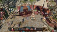 Akabi will be in the southwest corner of the circus.