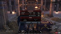You can see the basic stats of your treasure hoard by speaking with the treasurer once you’ve built a clan coffer.