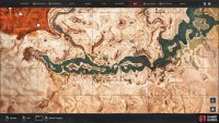 The location of the Giant Crocodile just northwest of The Sentinels.