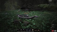 You’ll find the snake roaming around the cliff edge near the shore here.
