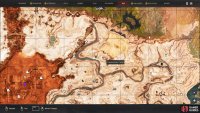 The location of the Giant Crocodile west of Mek-kamoses’s Spire.