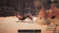 The Sand Reaper Hive Queen dwells among lesser members of its kin.