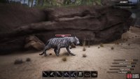 You’ll find the White Tiger patrolling the ravine southwest of The Dryfalls.