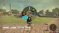 Scan amiibo using the ability wheel.