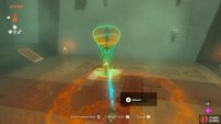 Then place the balloon atop the pillar