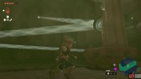 you want the light beam to bounce up towards the light switch like this.