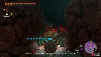 Use the Canon attachment to smash the rocks.